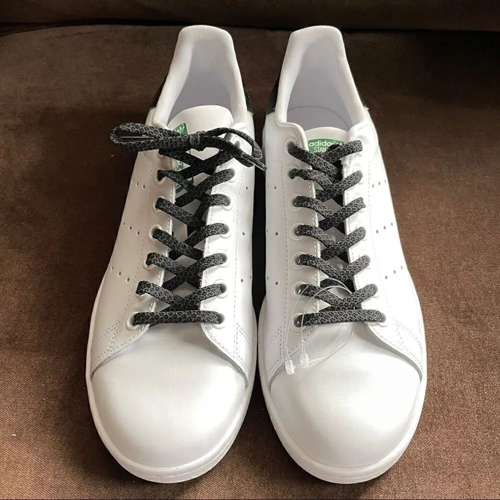 New White Black Stan Smith Adidas court sneakers Womens 9 US 41 1/3 EUR - Picture 3 of 14